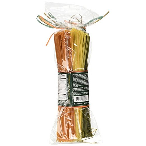 Pasta Partners Handmade Rainbow Angel Hair Pasta, 12 Ounce - Coo