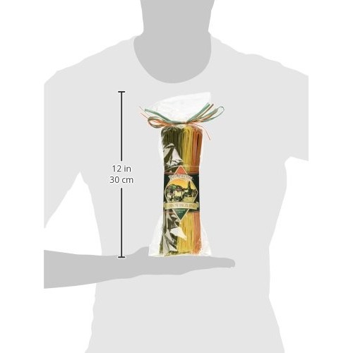 Pasta Partners Handmade Rainbow Angel Hair Pasta, 12 Ounce - Coo