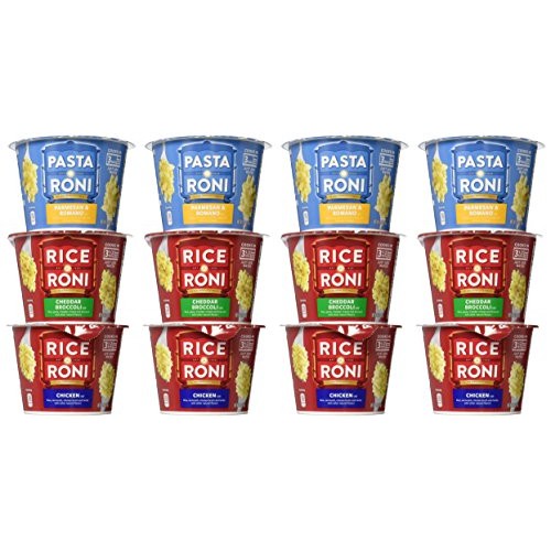 Rice A Roni Cups, Individual Cup 2.25 Ounce, Pack Of 12