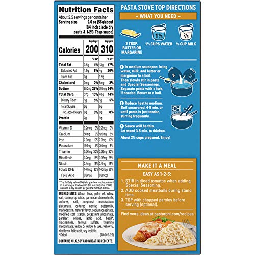 Pasta Roni Parmesan Cheese, 5.1 Oz