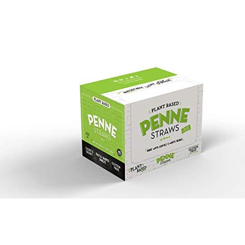 Pasta Snacks, Penne Straws, Made with Lentils & White Beans, Pla...