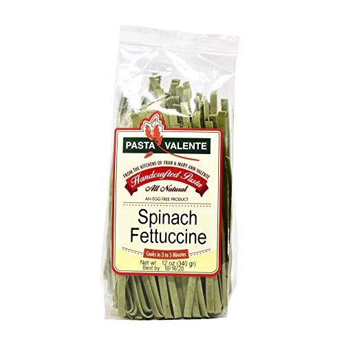 Pasta Valente, Spinach Fettuccine, 12 Oz