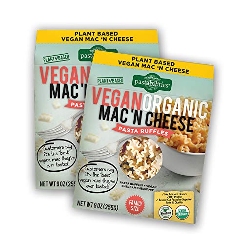 Pastabilities Vegan Organic Ruffles Mac And Cheese, Fun Pasta Sh