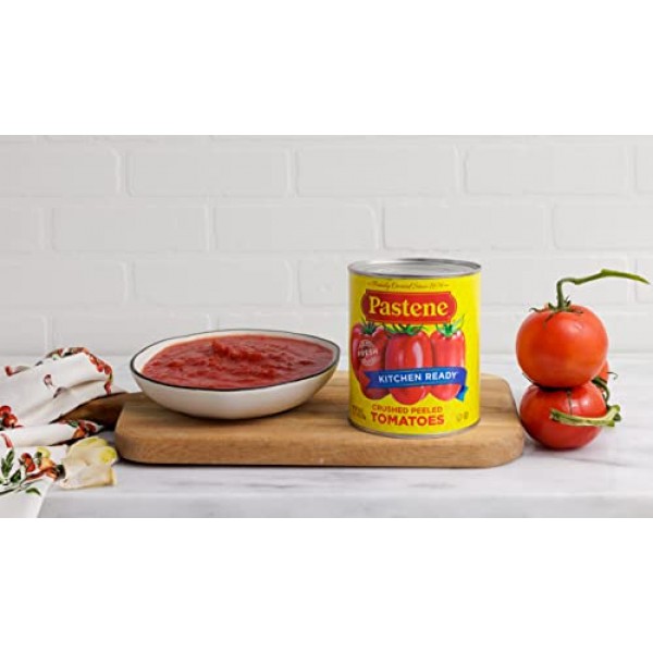 Pastene Kitchen Ready Ground Peeled Tomatoes, 28 Ounce Pack Of 6