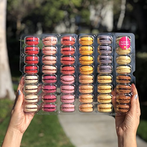 48 Macarons Mix - French Cookies - Baked Upon Order Macaroons Wi