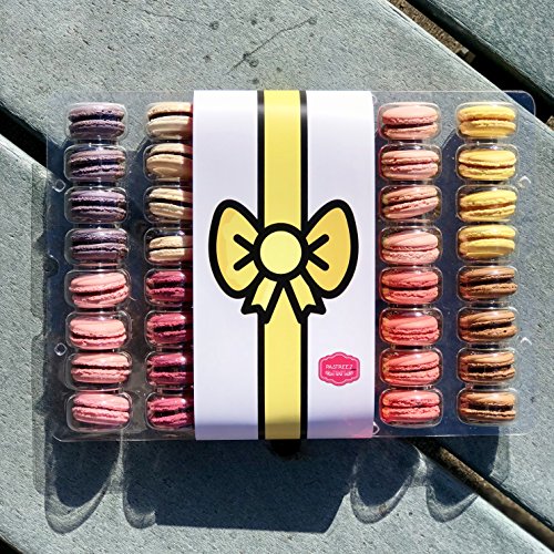 48 Macarons Mix - French Cookies - Baked Upon Order Macaroons Wi