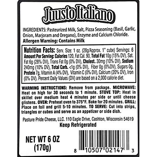Juusto Italiano With Italian Spices Baked Bread Cheese 3 Pack