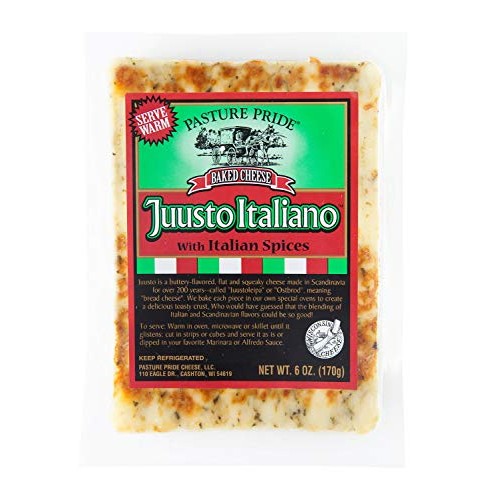 Juusto Italiano With Italian Spices Baked Bread Cheese 3 Pack