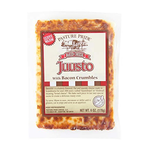 Juusto Variety Baked Bread Cheese-Juusto, Juusto Bacon &Amp; Juusto