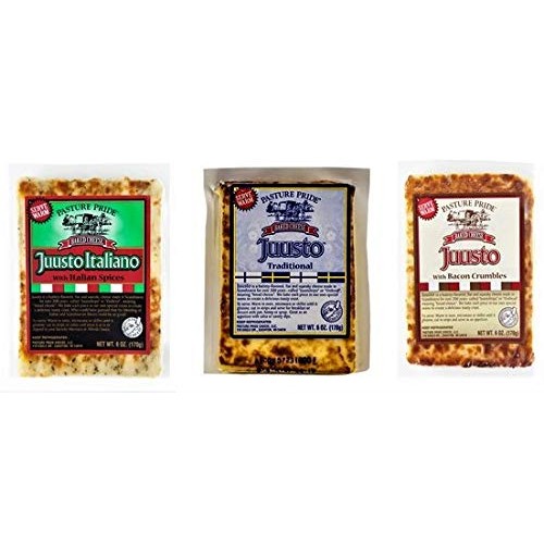 Juusto Variety Baked Bread Cheese-Juusto, Juusto Bacon &Amp; Juusto