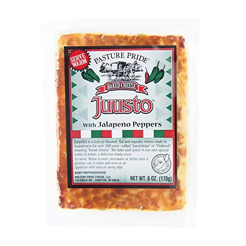 Juusto With Jalapeno Peppers Baked Bread Cheese 3 Pack
