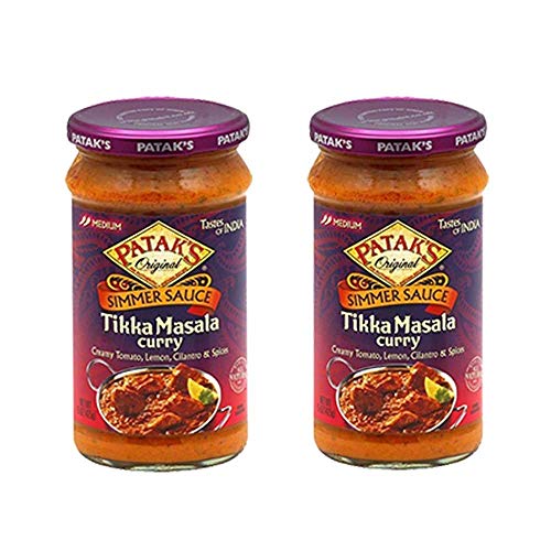Pataks 2-15 Oz Origial Simmer Sauce Tikka Masala Curry, 30 Oz