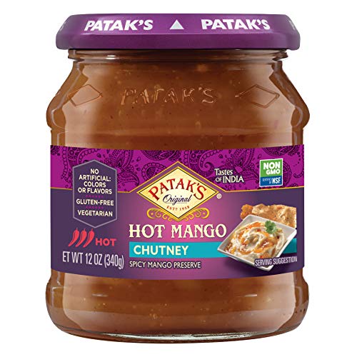 Pataks Hot Mango Chutney 12 Oz