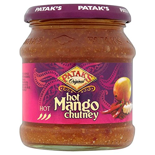 Pataks Hot Mango Chutney 340g - Pack of 2