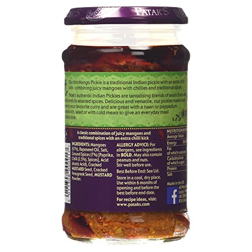 Pataks - Hot Mango Pickle - 283G