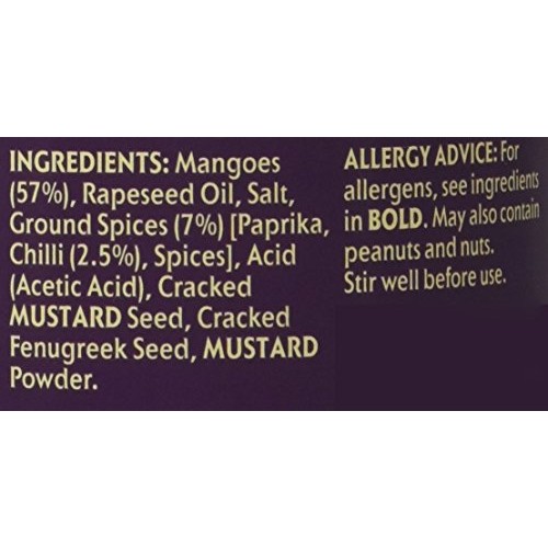 Pataks - Hot Mango Pickle - 283G