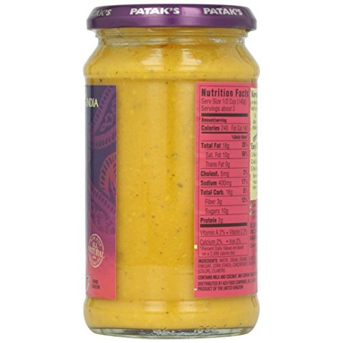 Pataks Korma Sauce, 15 Oz