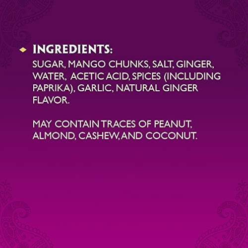 Pataks Major Grey Chutney - 12 Oz Pack of 3 – With Mangos, Gi...