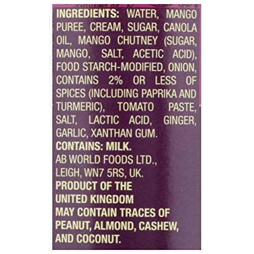 Pataks Mango Curry Simmer Sauce, 15 Fl Oz