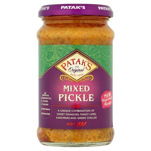 Pataks Mixed Pickle Hot 283G - Pack Of 2