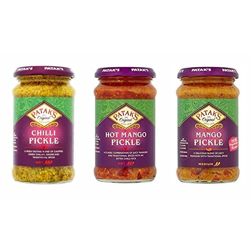 Pataks Pickle Combo Pack - Pataks Mango Pickle 283G - Pataks Chi