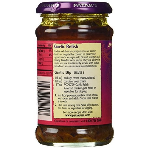 Pataks Pickle, Garlic, 10 Ounce