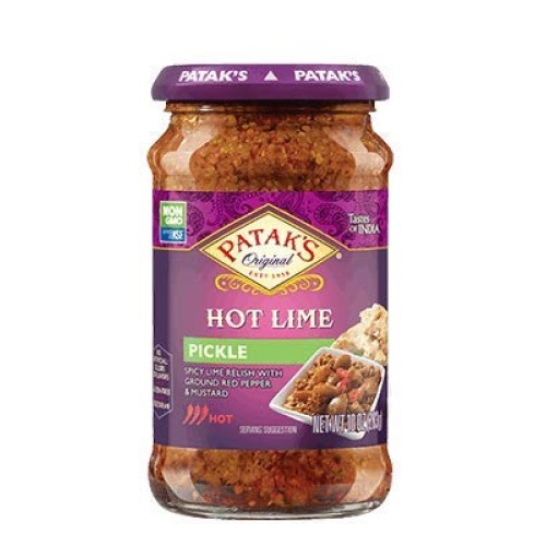 Pataks Pickles Relish Mix N Match Non Gmo / Hot Lime, 1 Pack