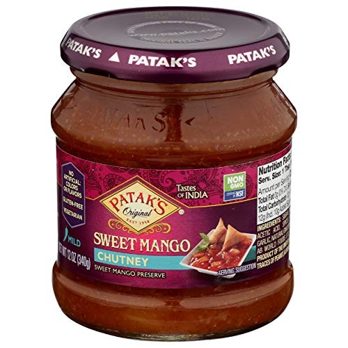 Pataks Sweet Mango Chutney, 12 oz