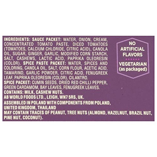 Pataks Tikka Masala Curry Sauce Kit 3-Step, 11 Fl Oz