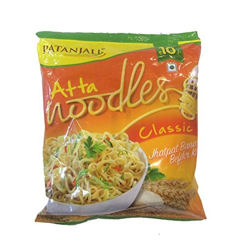 Patanjali Classic Attawheat Flour Noodles 60G X 12 720Gms