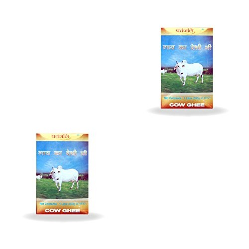 Patanjali Cows Pure Butter Desi Ghee, 1 Ltr