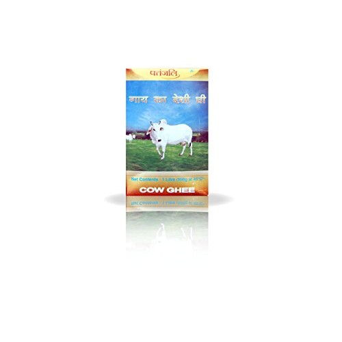 Patanjali Cows Pure Butter Desi Ghee, 1 Ltr