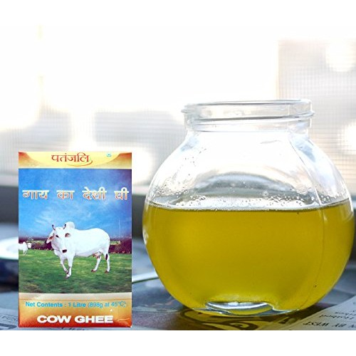 Patanjali Cows Pure Butter Desi Ghee, 1 Ltr