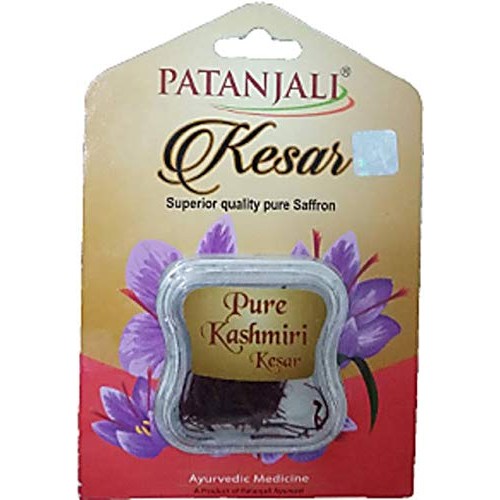 Patanjali Kesar Superior Quality Pure Saffron 2 X 1G Pack Of 2