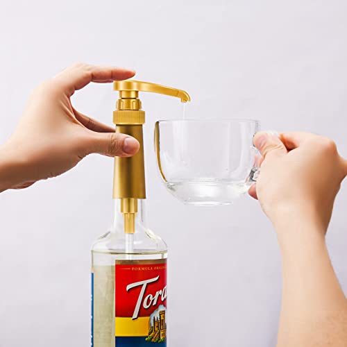 5 Pieces Syrup Pump, Coffee Syrup Dispenser Pump, Syrup Pump Dis...