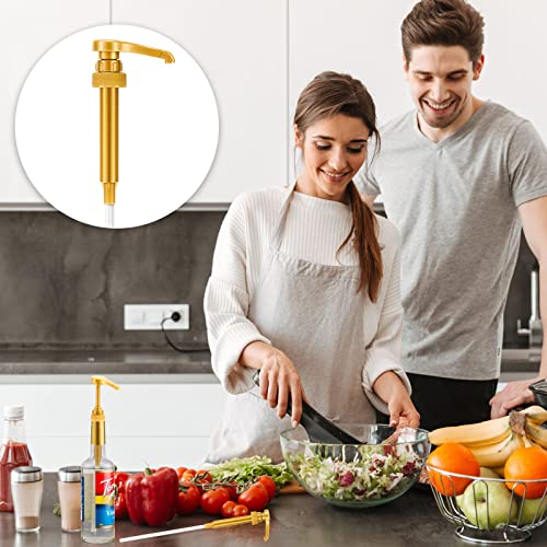 5 Pieces Syrup Pump, Coffee Syrup Dispenser Pump, Syrup Pump Dis...