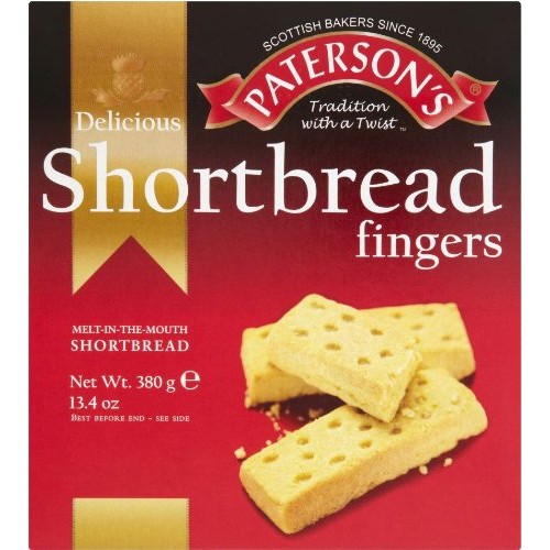 Patersons Shortbread Fingers 3 Pack