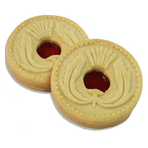 Patersons Strawberry Jam Scottish Cream Shortbread 200G, 7 Oz,
