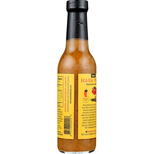 Pauls Haba Haba, Sauce Hot Mango Habanero, 9 Ounce