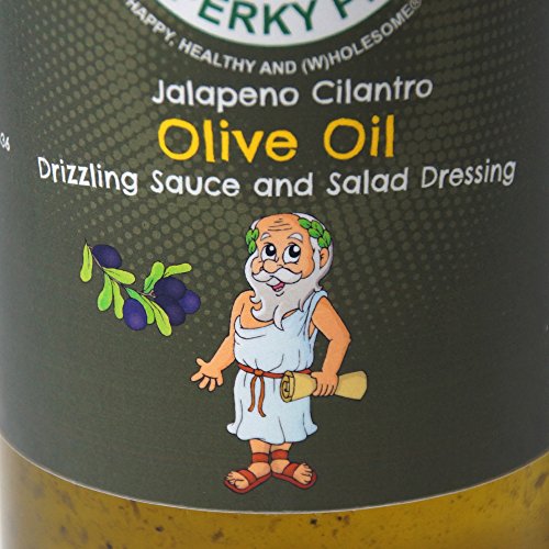 Jalapeno Cilantro Olive Oil - Drizzling Sauce And Salad Dressing
