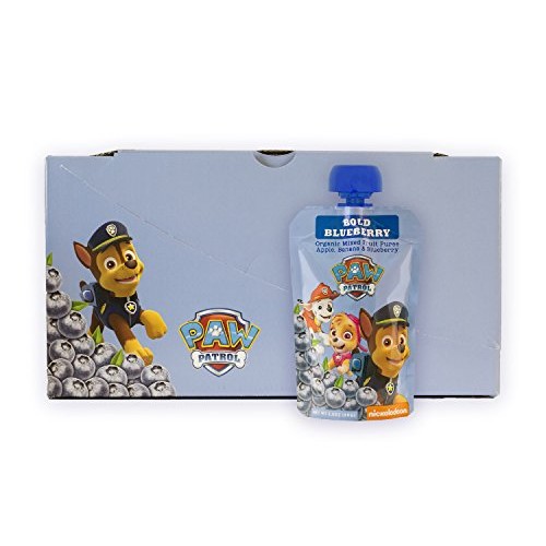 Paw Patrol Bold Blueberry Organic Mixed Fruit Squeeze Pouch, 3.5