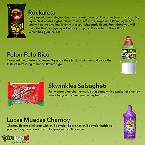 Mexican Candy Assortment Bag Mix 70 Count. Best Mexican Snacks