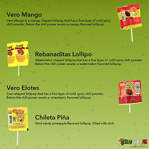 Mexican Candy Assortment Bag Mix 70 Count. Best Mexican Snacks