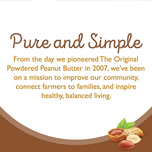 Bell Plantation Pb2 Powdered Peanut Butter, 1 Lb Jar 2-Pack