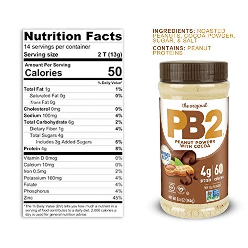 Pb2 Bell Plantation Powdered Peanut Butter And With Premium Choc