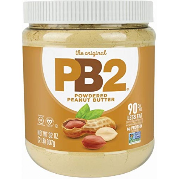 PB2 Original Powdered Peanut Butter - [2 Lb/32oz Jar] 6g of Prot...
