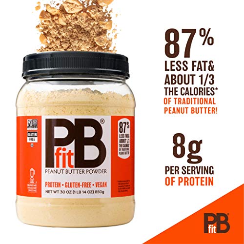 Pbfit All-Natural Chocolate Peanut Butter Powder, Powdered Peanu