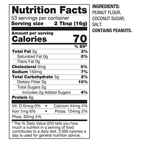 Pbfit All-Natural Peanut Butter Powder, Powdered Peanut Spread F Pbfit All-Natural Peanut Butter Powder, Powdered Peanut Spread F