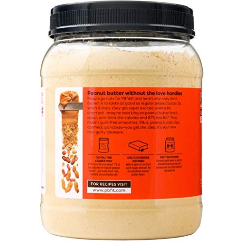 Pbfit All-Natural Peanut Butter Powder, Powdered Peanut Spread F Pbfit All-Natural Peanut Butter Powder, Powdered Peanut Spread F