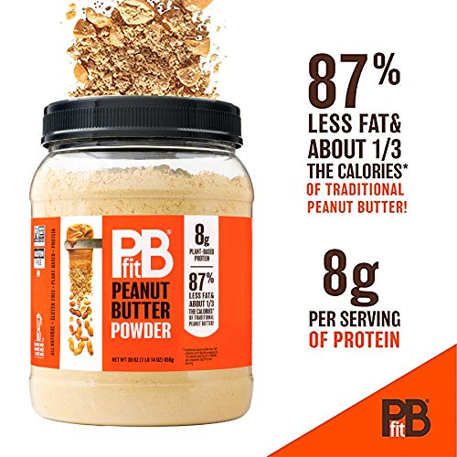 Pbfit All-Natural Peanut Butter Powder, Powdered Peanut Spread F Pbfit All-Natural Peanut Butter Powder, Powdered Peanut Spread F